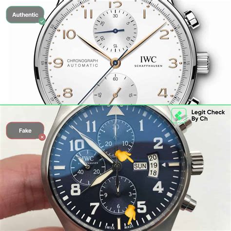 How To Tell Fake IWC: Portuguese, Pilot, Portofino 